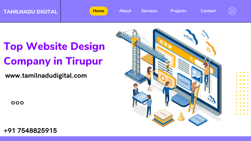 Top Website Design Company in Tirupur