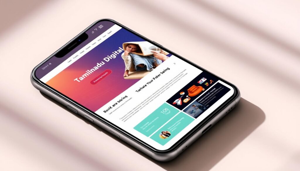 mobile responsive website design