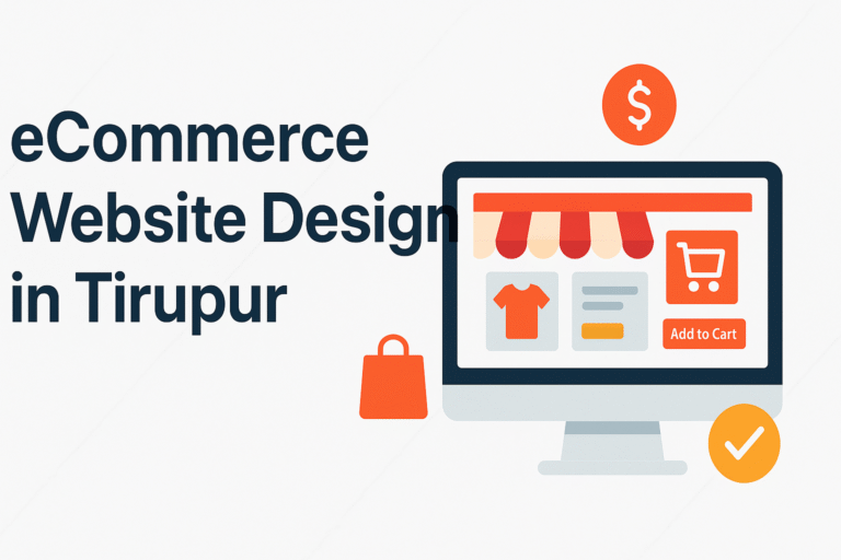 eCommerce Website Design in Tirupur | Affordable Online Store Development